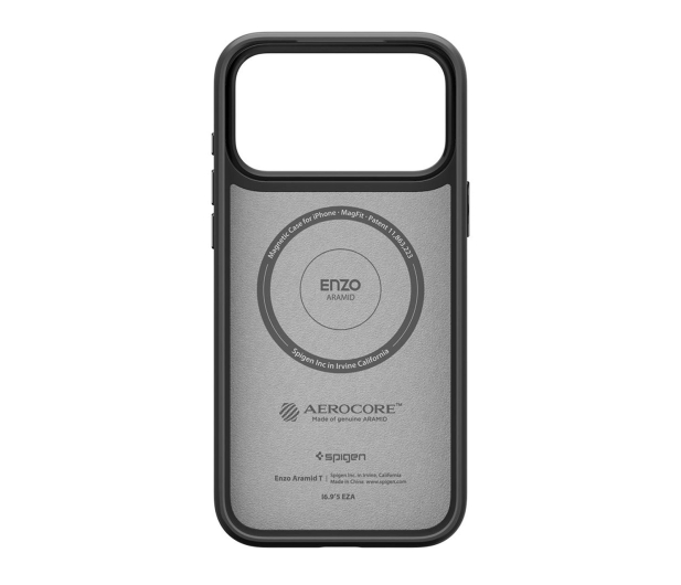 SPIGEN Enzo Aramid ”T” Mag Magsafe do Iphone 17 Pro Max Black 8800283310351 - 1359816 - zdjęcie 2